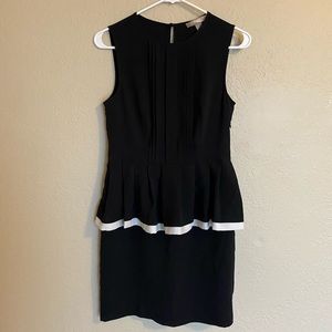 Forever 21 Black Peplum Dress